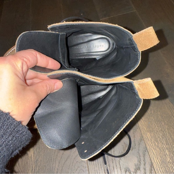 Freda Salvador Billie Platform Combat Boot in suede - Picture 9 of 10